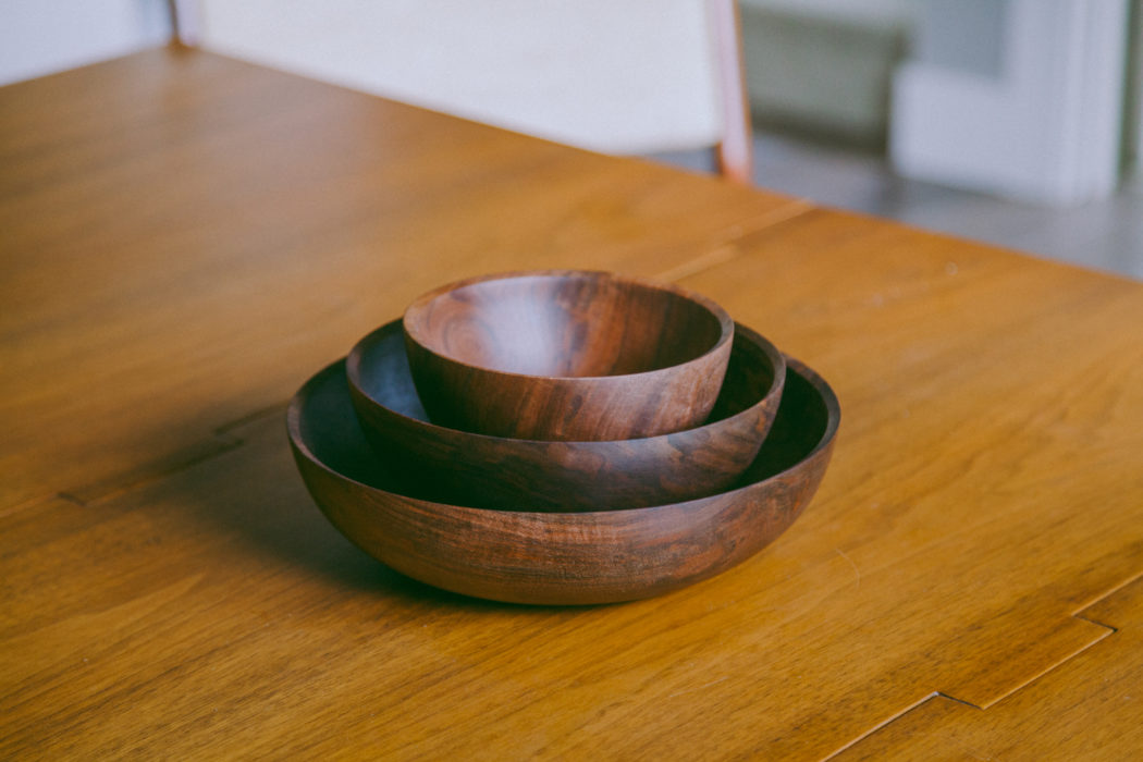 Tanner Goods Walnut Bowls