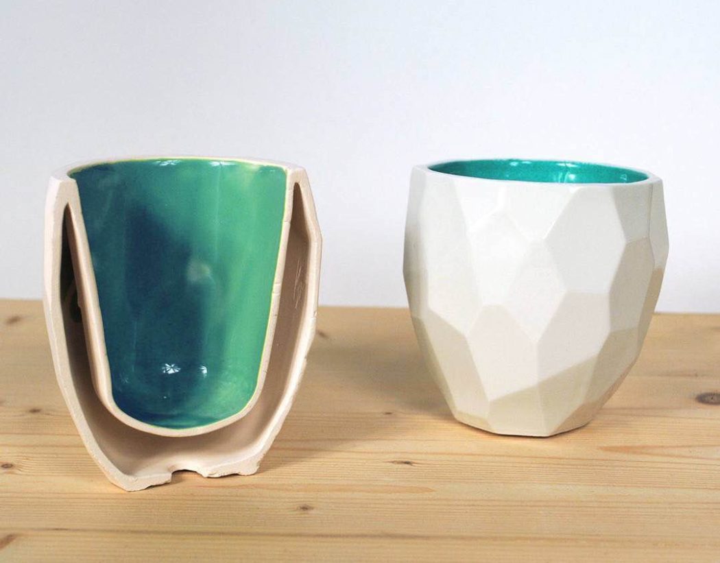 GreenPoligon Mug by Studio Lorier